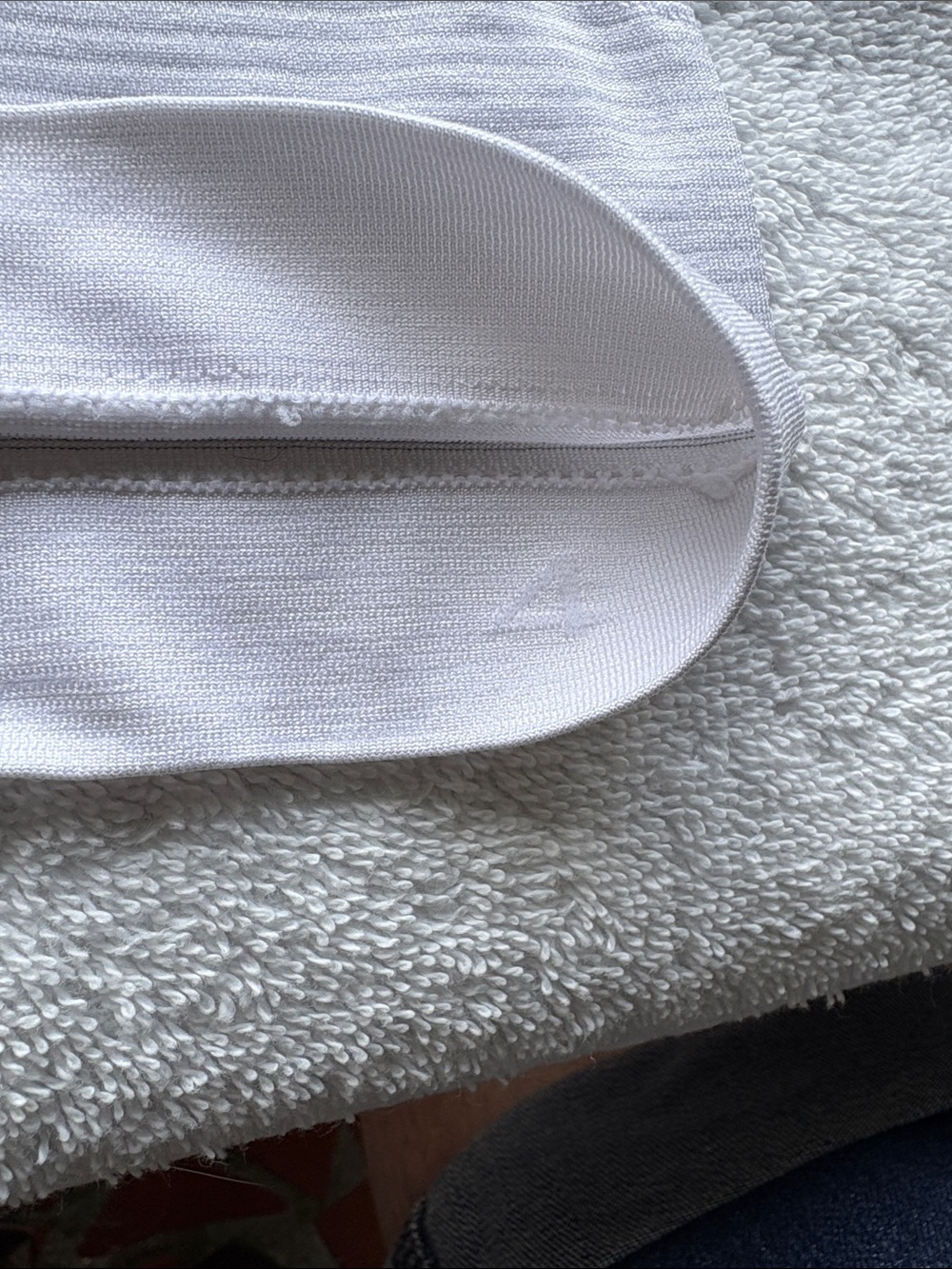White Racerback Performance Tank Top size 4 - Picture 2 of 3